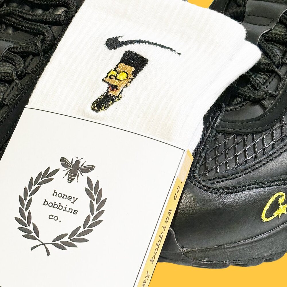 MEET MAX - Embroidered Socks | Customized Socks
